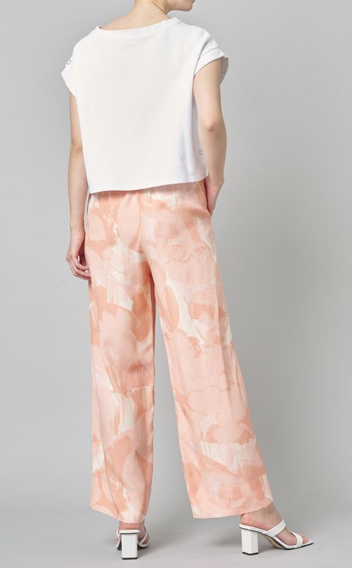 フラワープリントパジャマパンツ