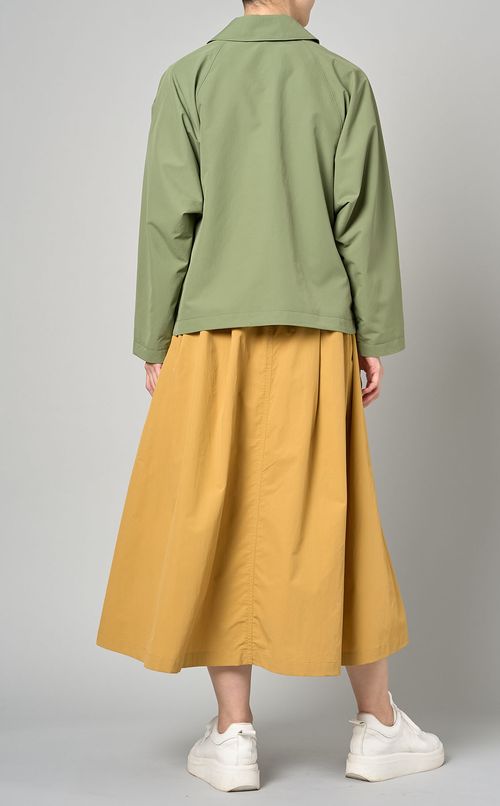 ステンカラーショートブルゾン