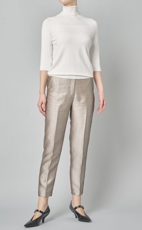 シャイニークロップドスリムパンツ