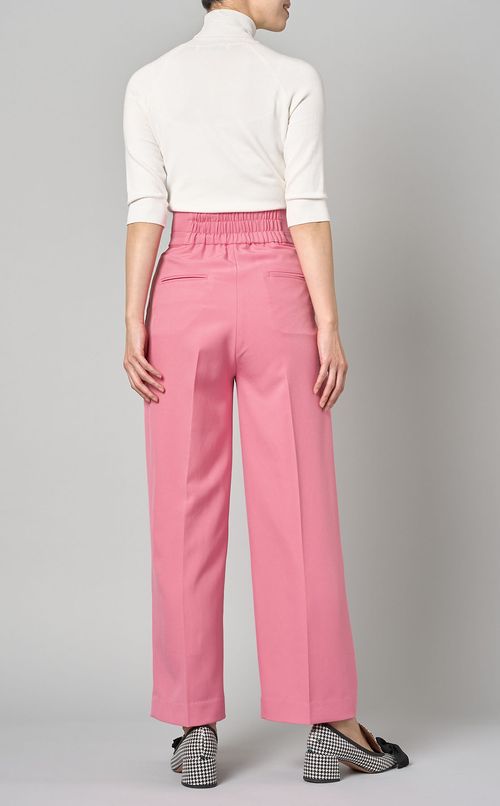 ハイウェストワイドパンツ