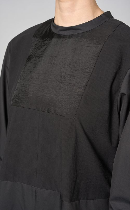 異素材コンビワンピース