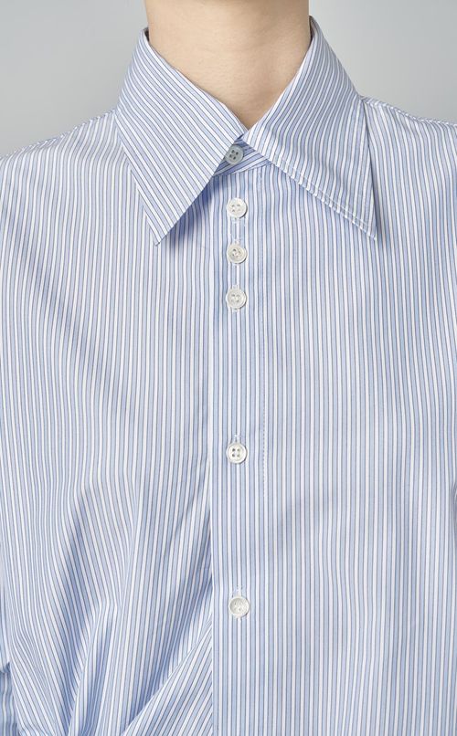 フレアスリーブビーズ刺繍ブラウス