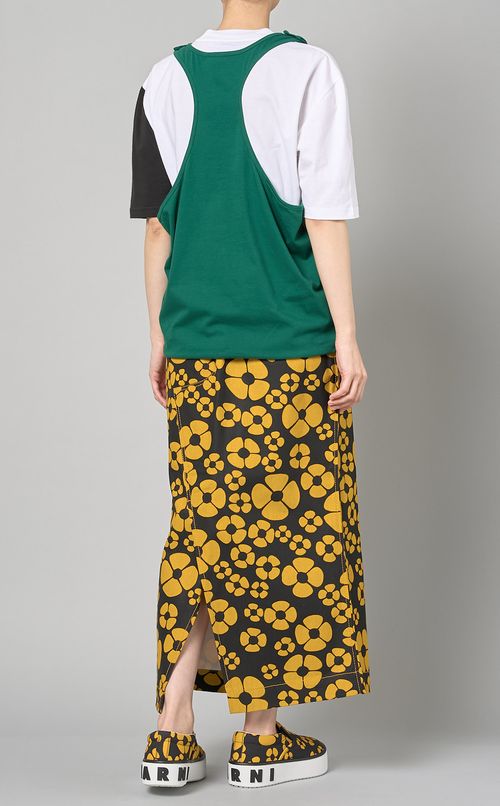 ビブスデザインジャージトップス