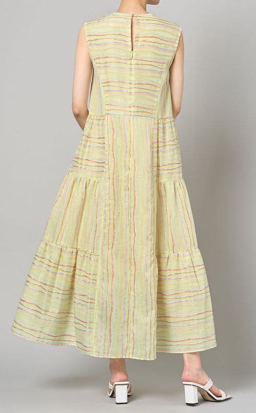 レインボージャガードギャザーワンピース