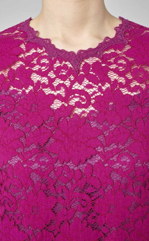 フラワーレースブラウス