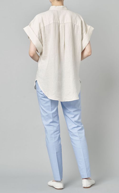 エンブロイダリーレースシャツ