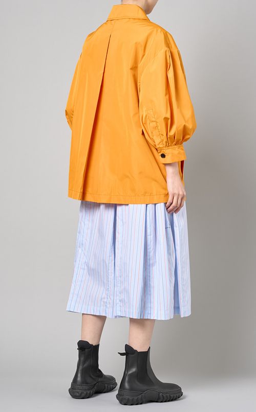 ナイロンタフタパフスリーブジャケット