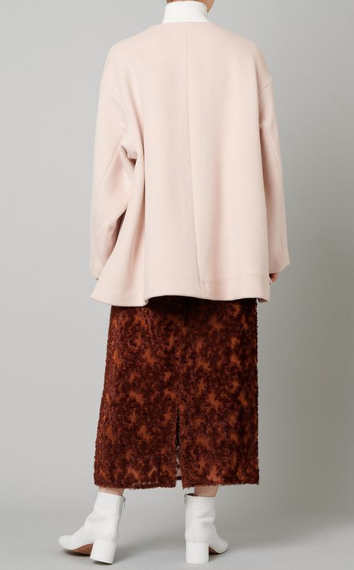 テントショートウールコート