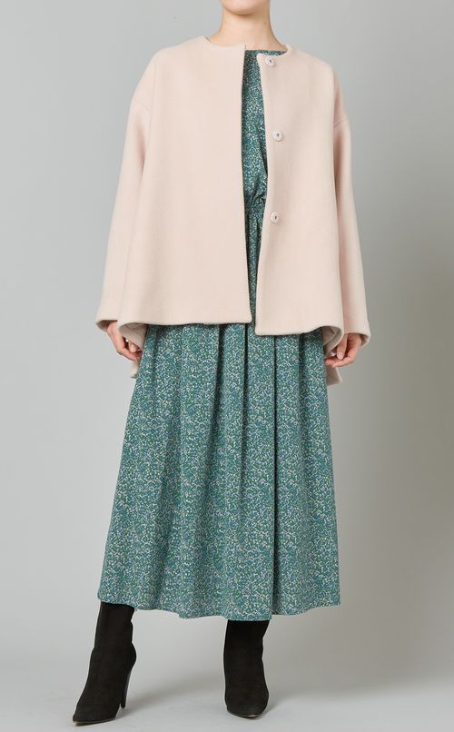 テントショートウールコート