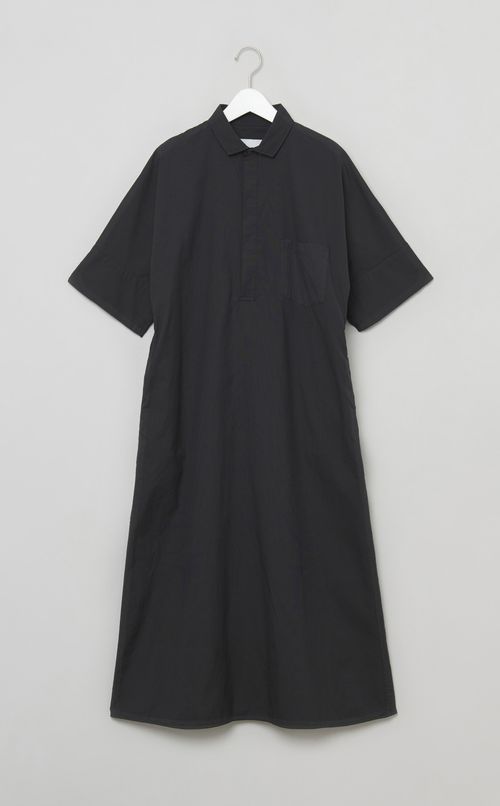 スキッパーオーバーシャツワンピース