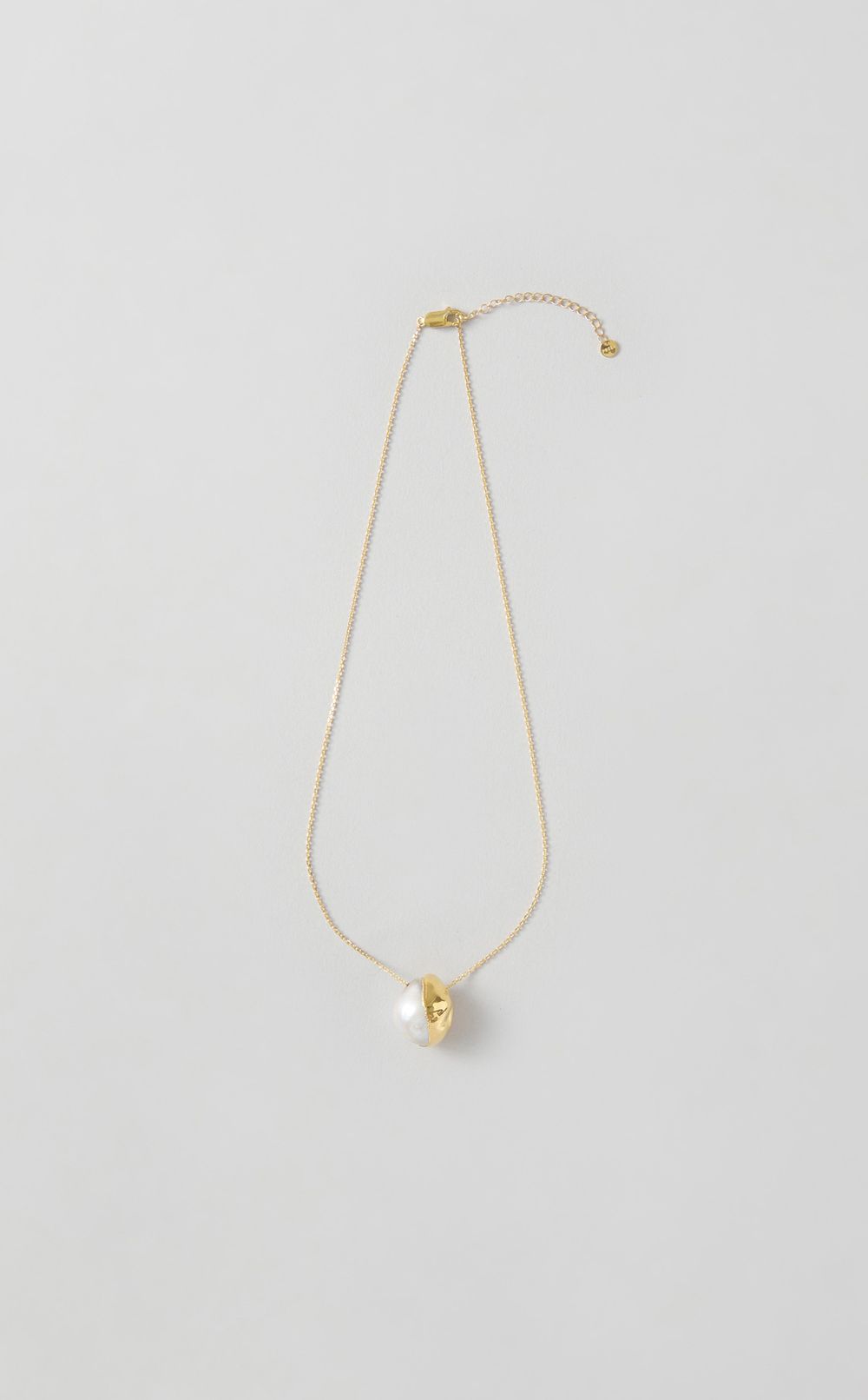 バロックパールチェーンネックレス