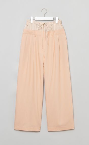 ダブルウエストワイドスラックス