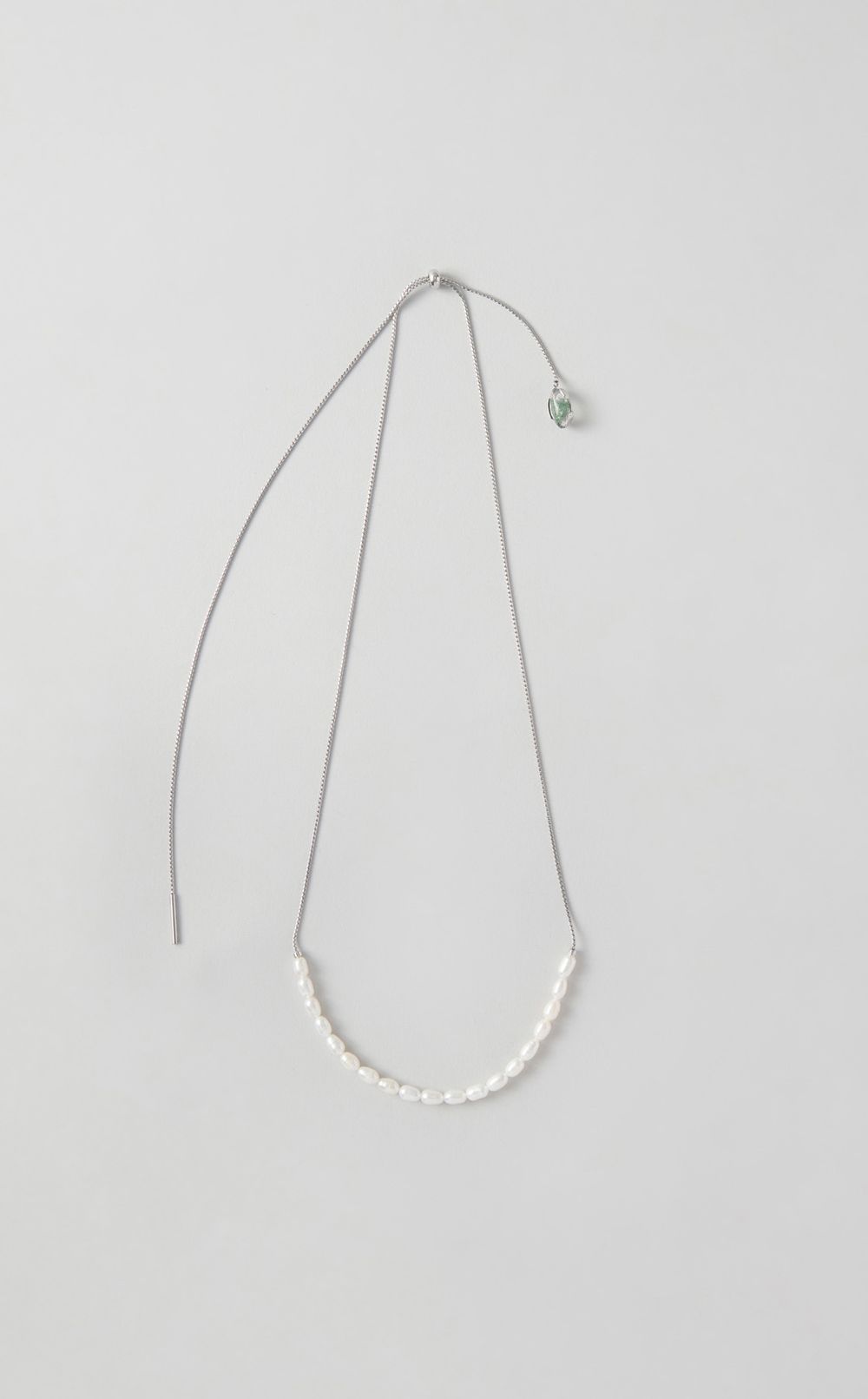 パールカボションラリエット