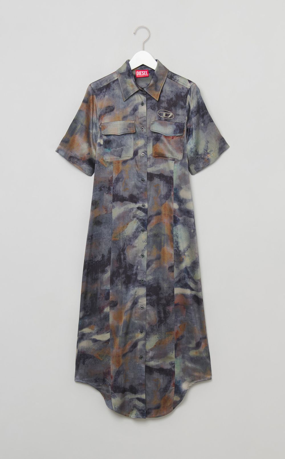 力モプリン卜シャツワンピース