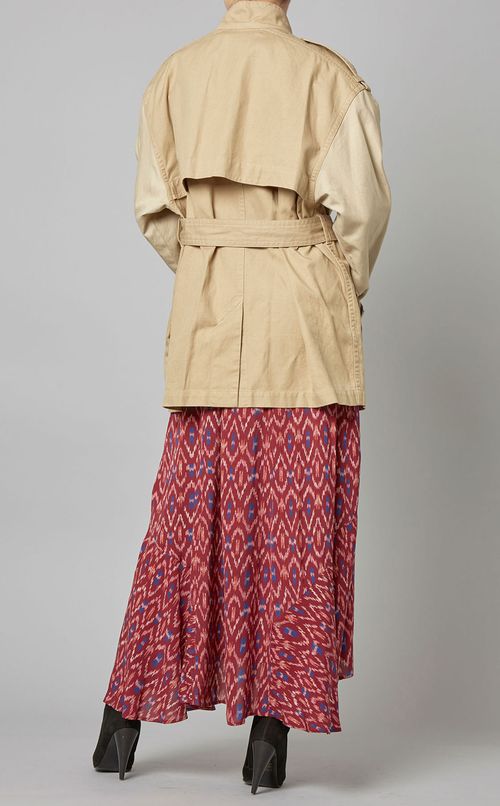 バイカラーワークジャケット