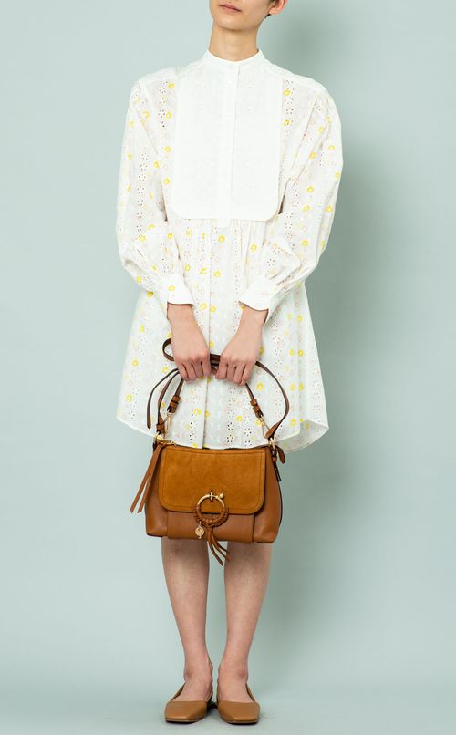 エンブロイダリーヨークワンピース