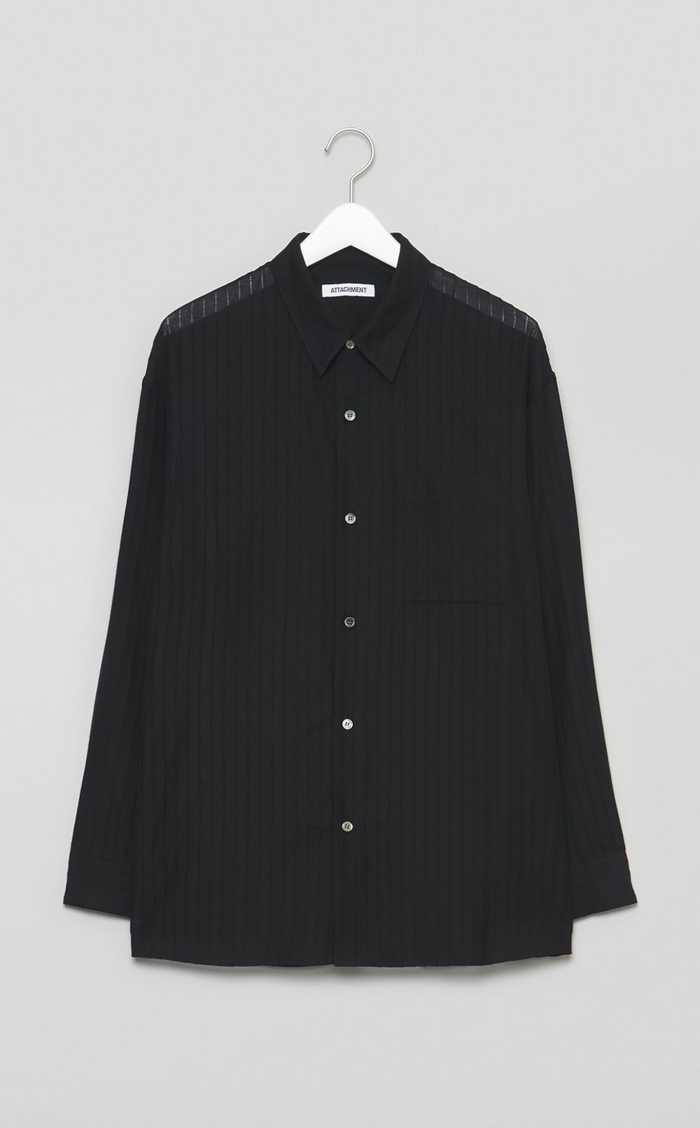 ストライプロングスリーブシャツ