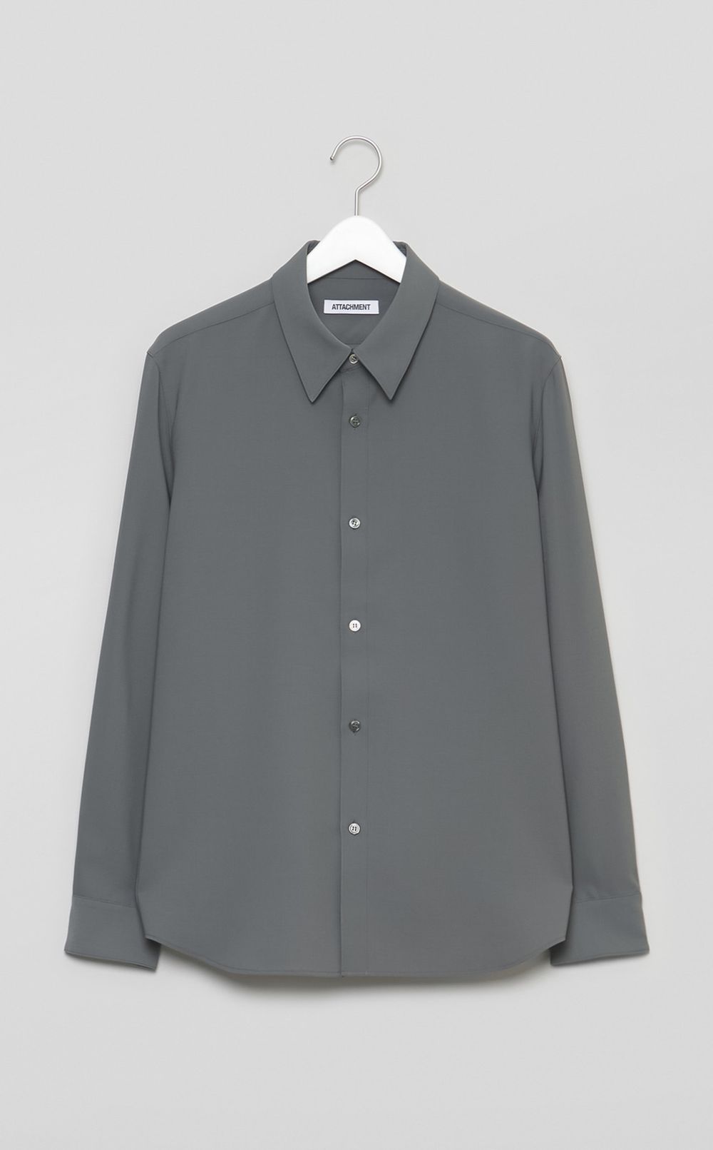 レギュラーカラードレスシャツ