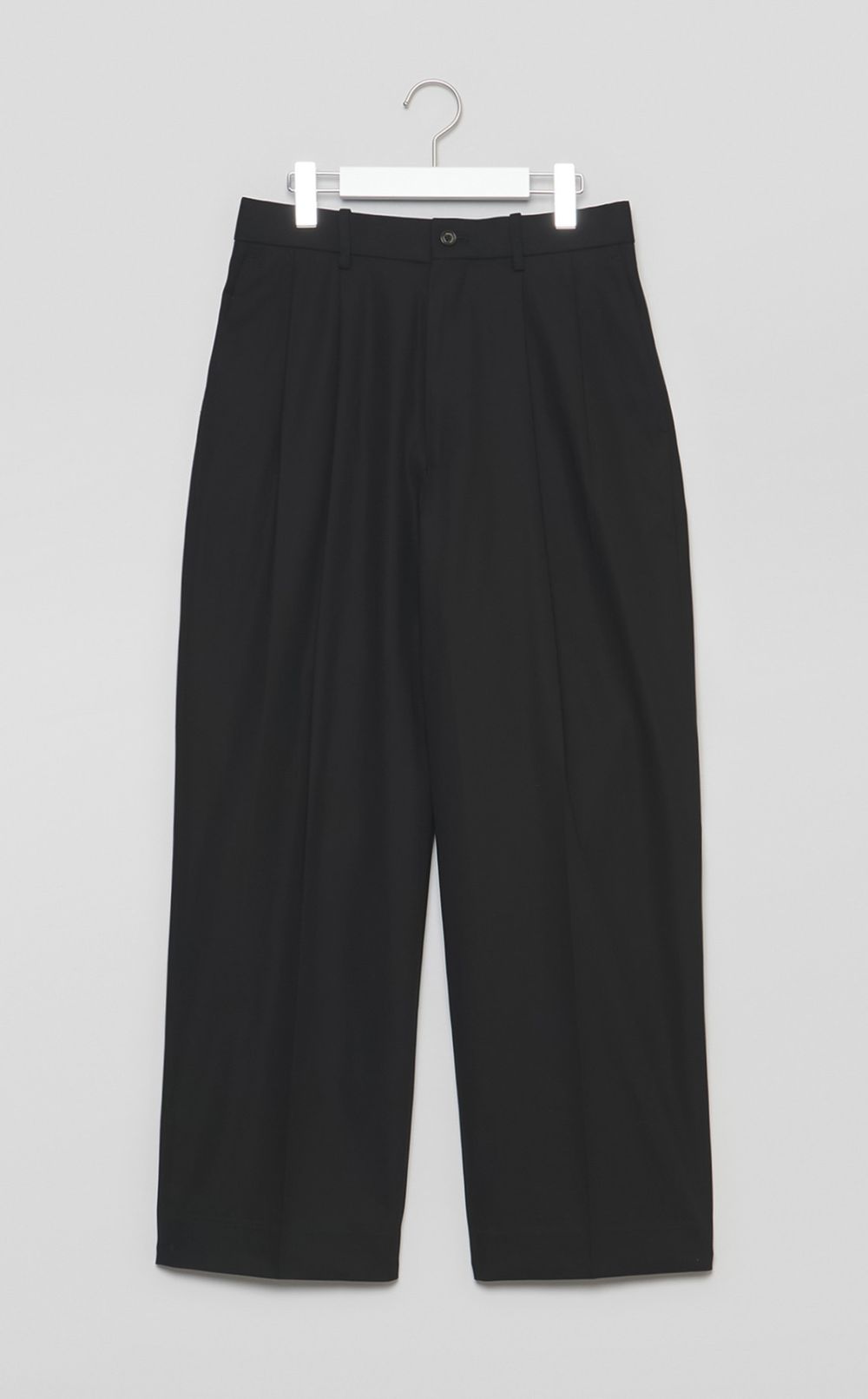 ダブルプリーツトラウザー