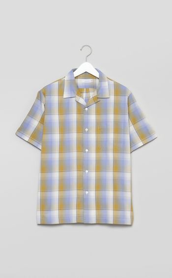 ショートスリーブチェックシャツ