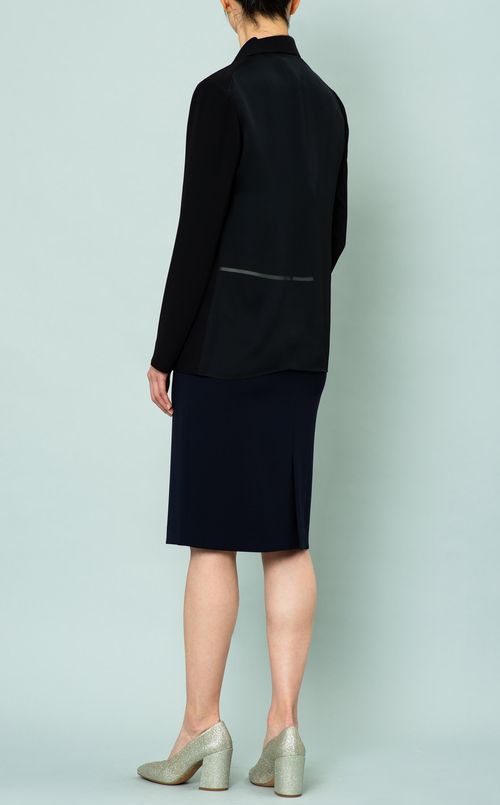 シースルーダブルジャケット