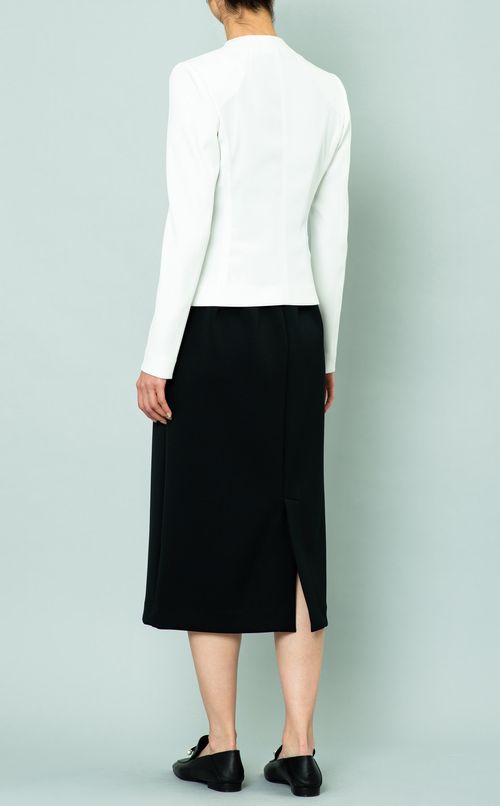 ストレッチノーカラージャケット