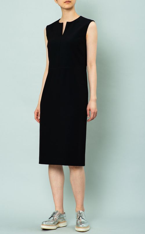 ストレッチキーネックワンピース