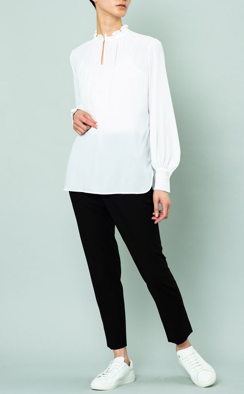 ストレートクロップドパンツ