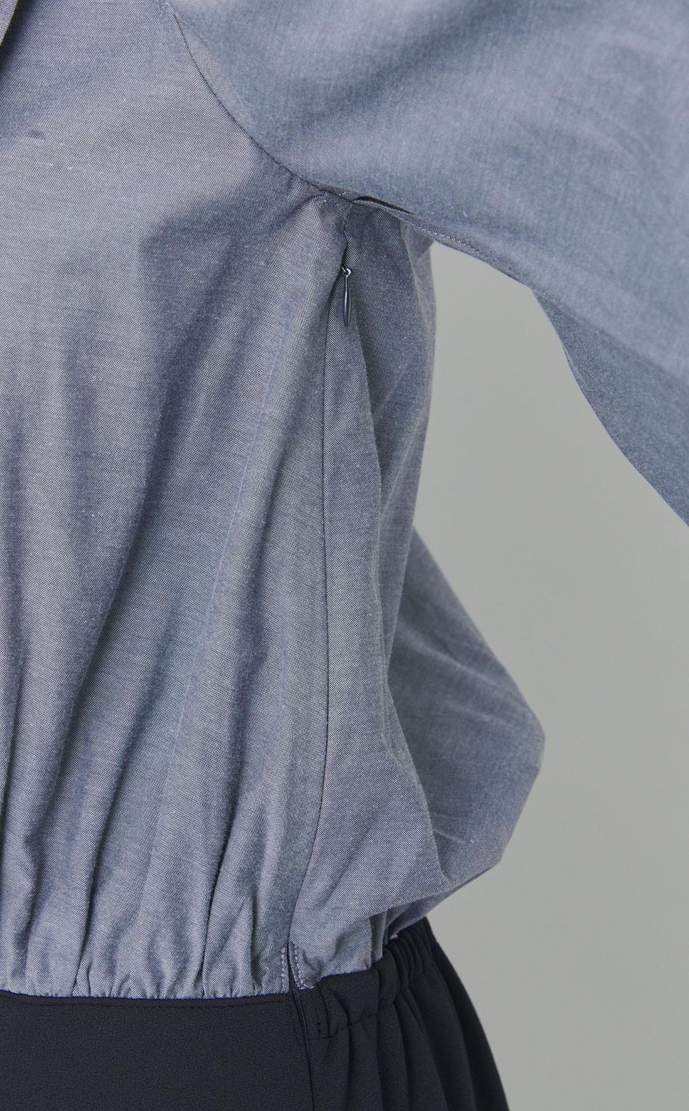 オフショルダードッキングワンピース