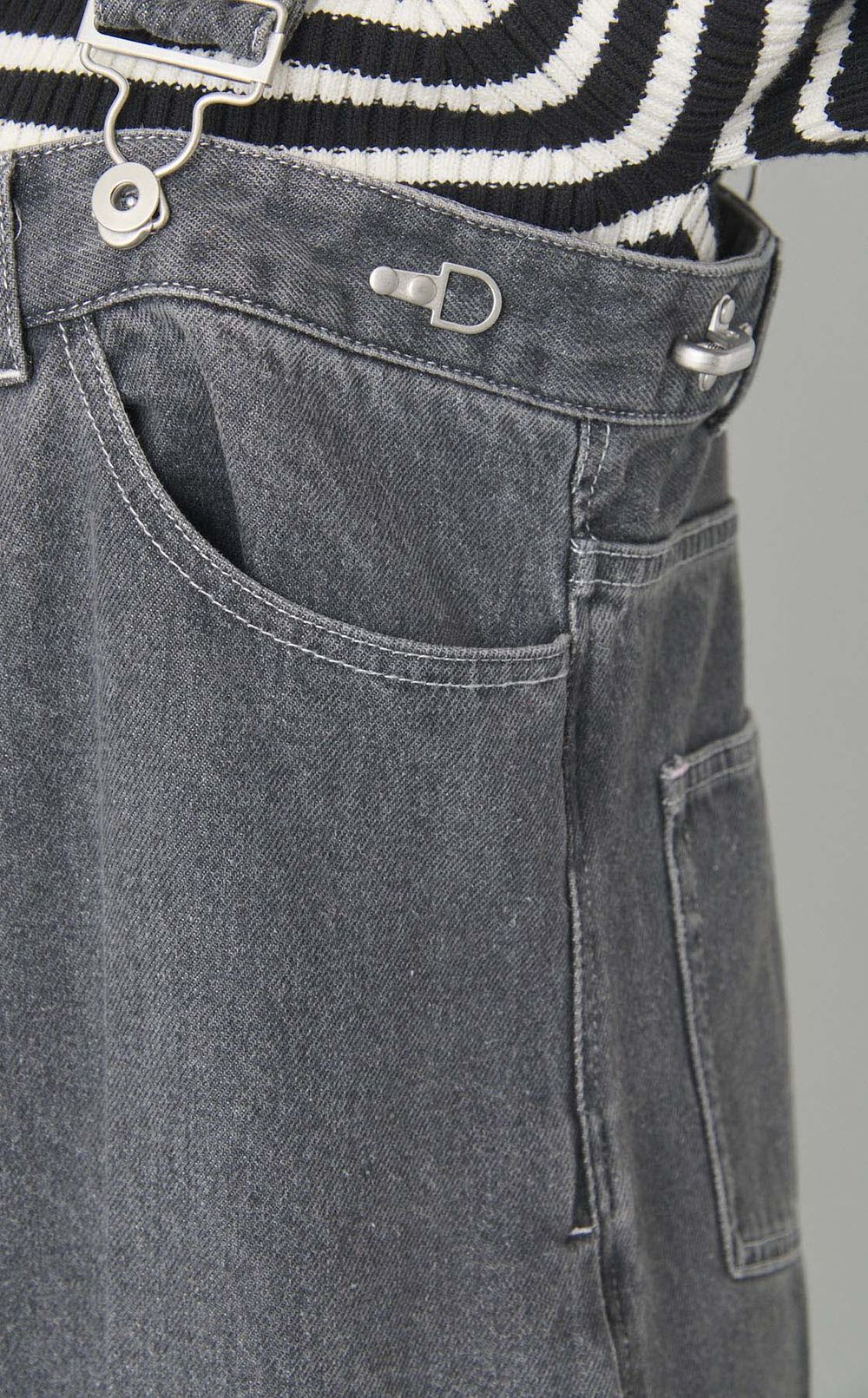 デニムジャンパースカート