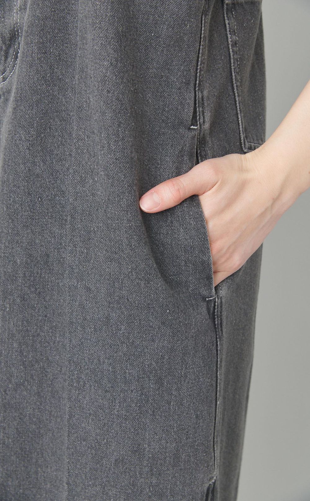 デニムジャンパースカート