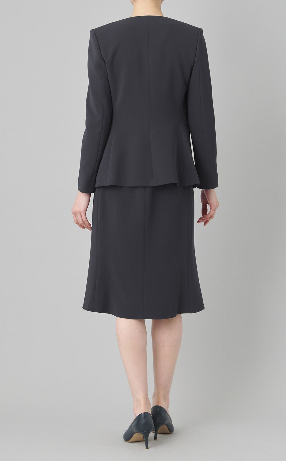 アドミラルクレープノーカラージャケット