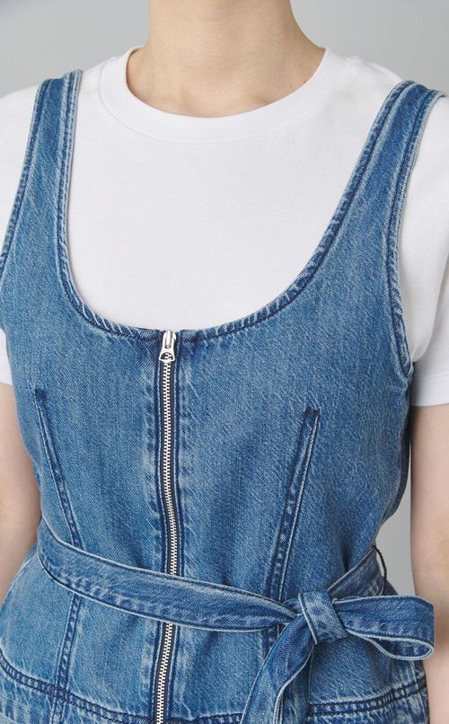 ライトデニム2wayノースリーブトップス