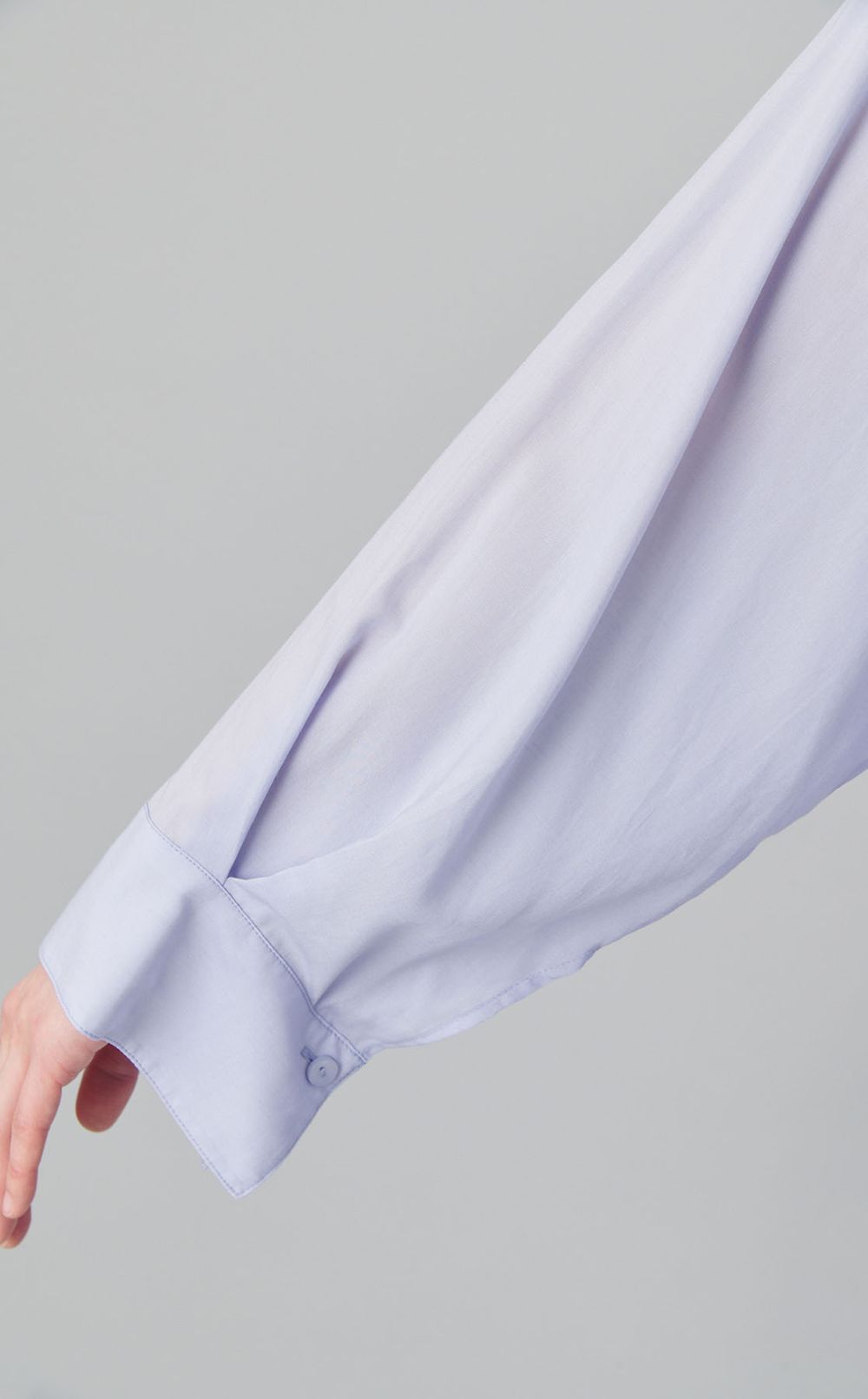 ヘムフレアシャツワンピース