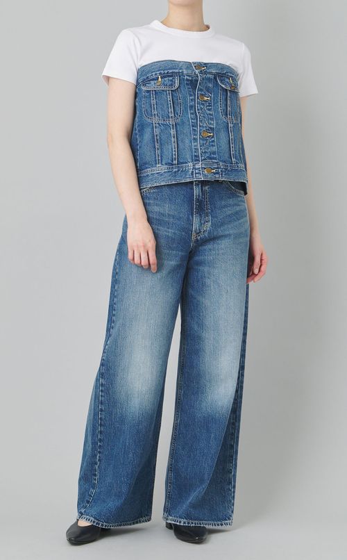 Leeコラボデニムパンツ