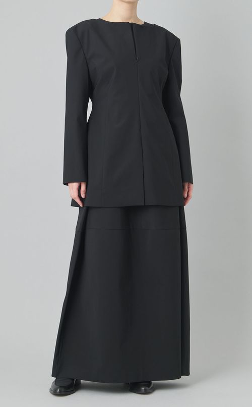 2wayボートネックジャケット