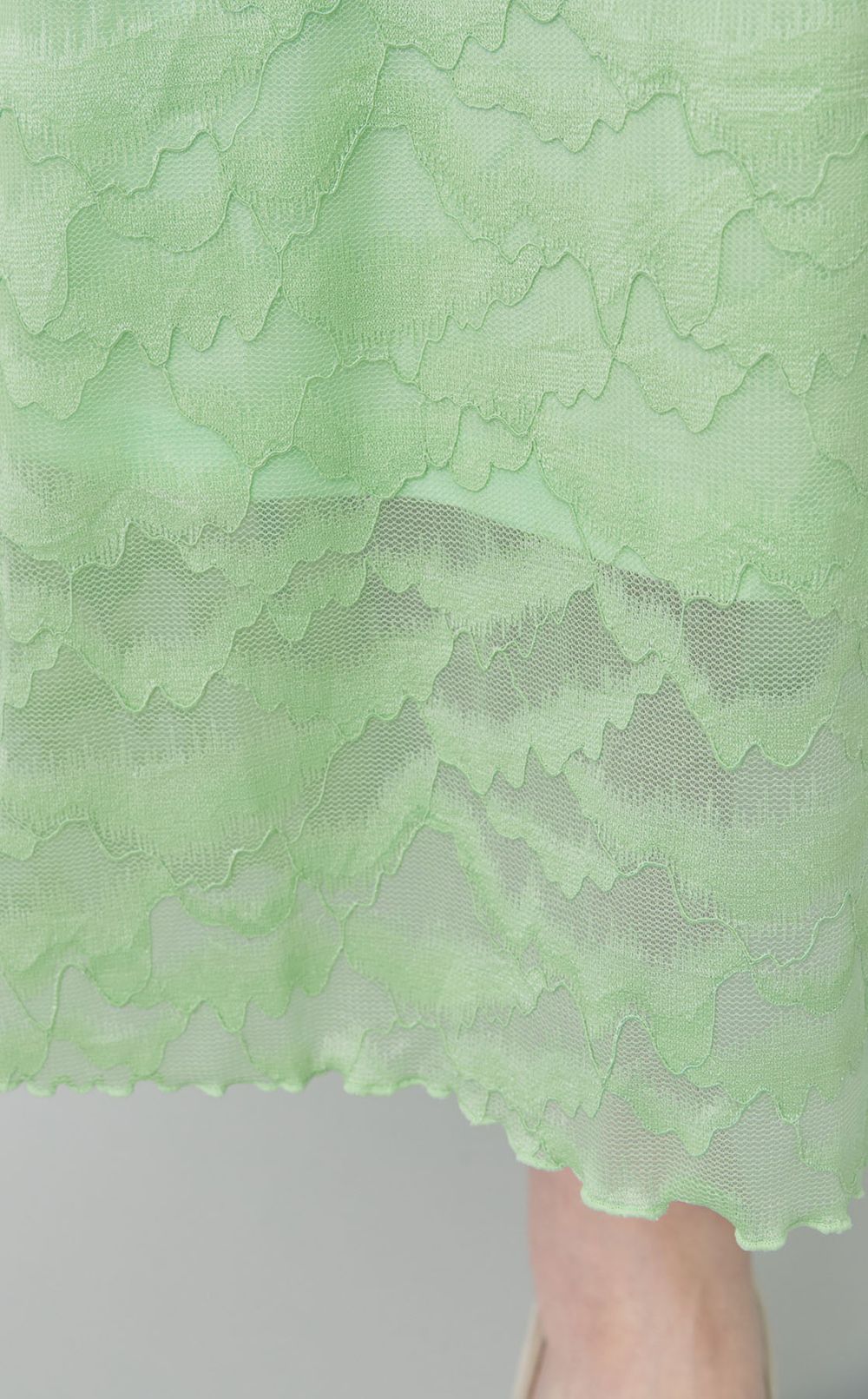 ストレッチレースワンピース