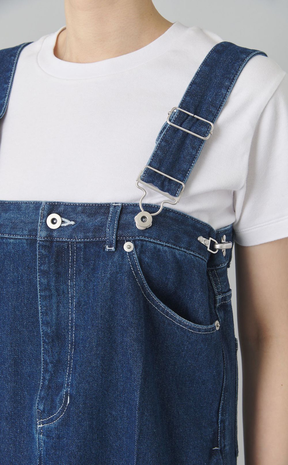 デニムジャンパースカート