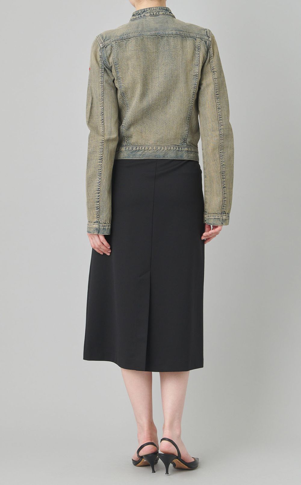 デニムバイカージャケット