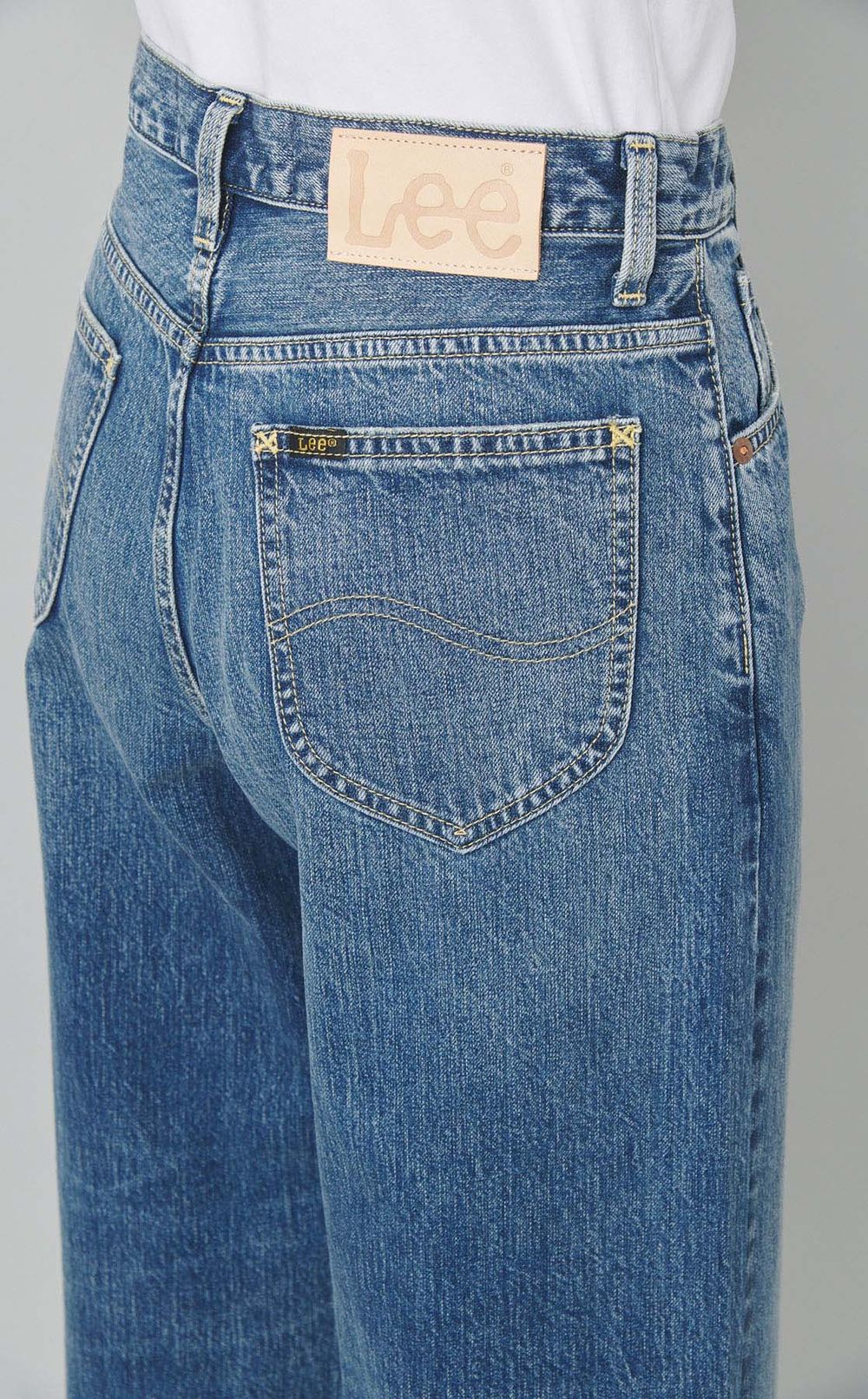 Leeコラボデニムパンツ