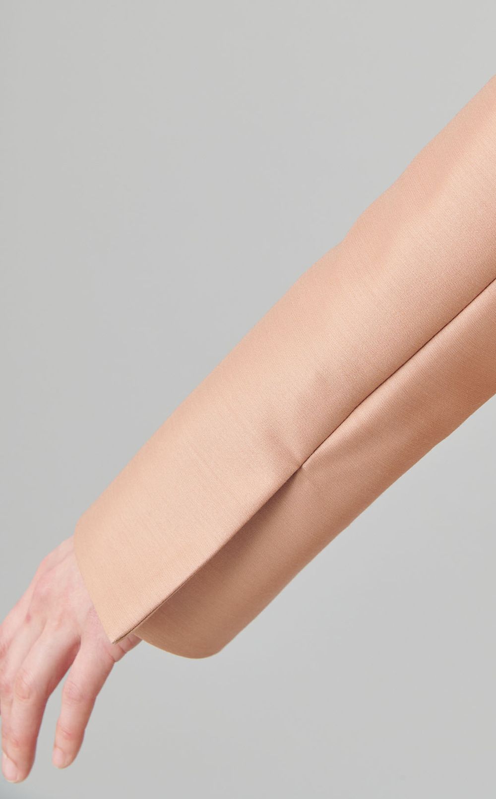 シルクウールペプラムジャケット