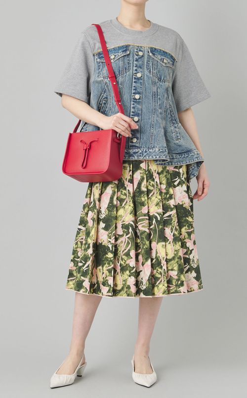 ドローストリングショルダーバッグ