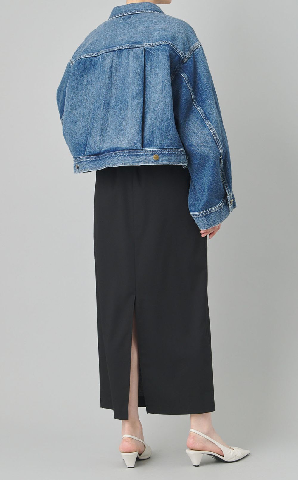 Leeコラボデニムブルゾン