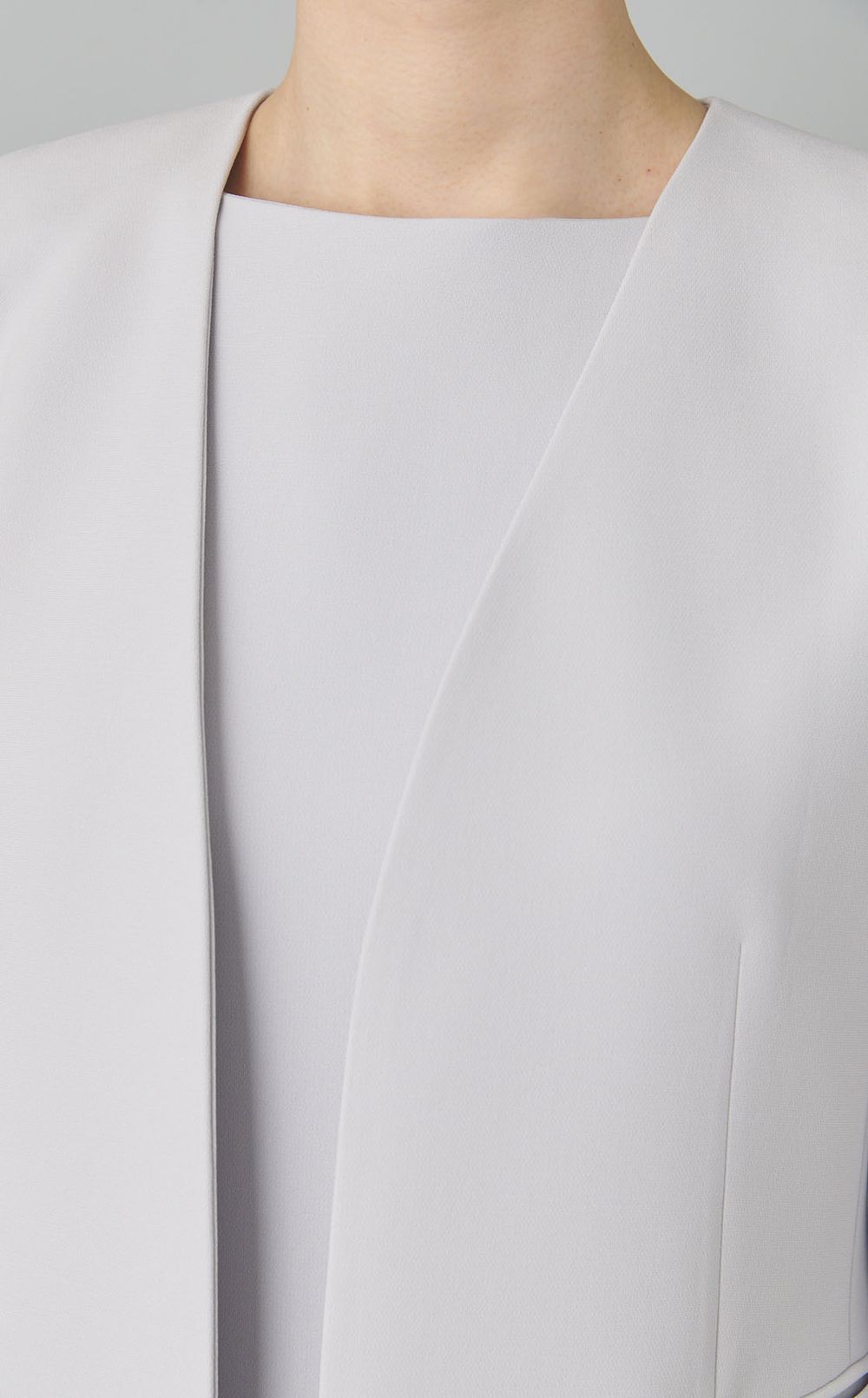 アドミラルクレープノーカラージャケット