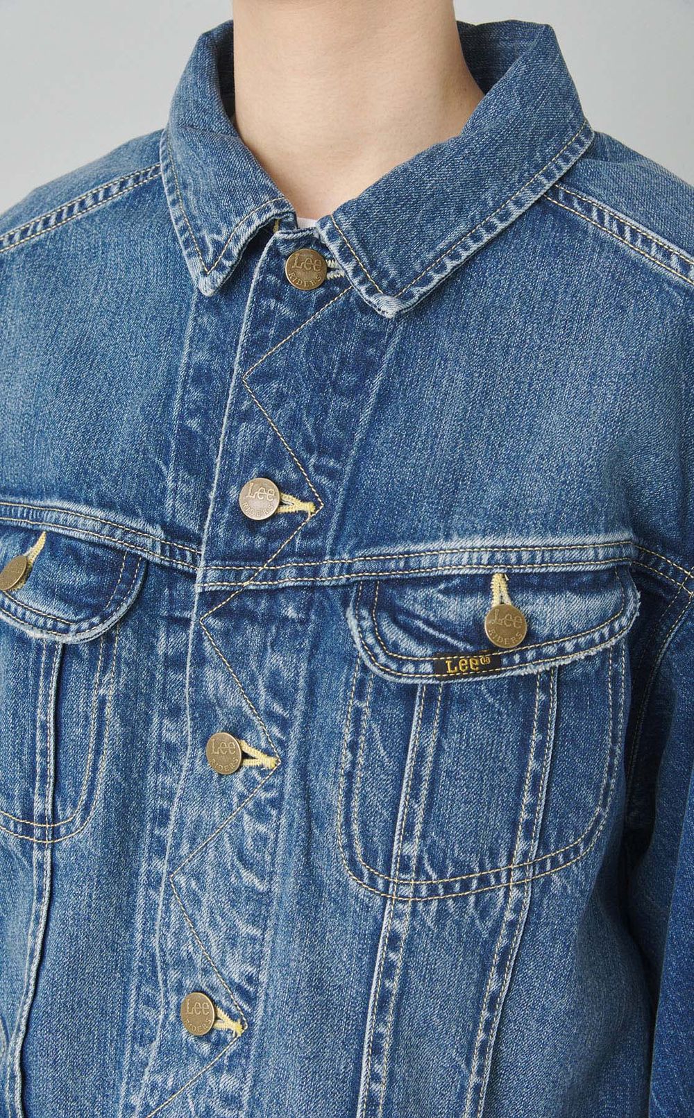 Leeコラボデニムブルゾン