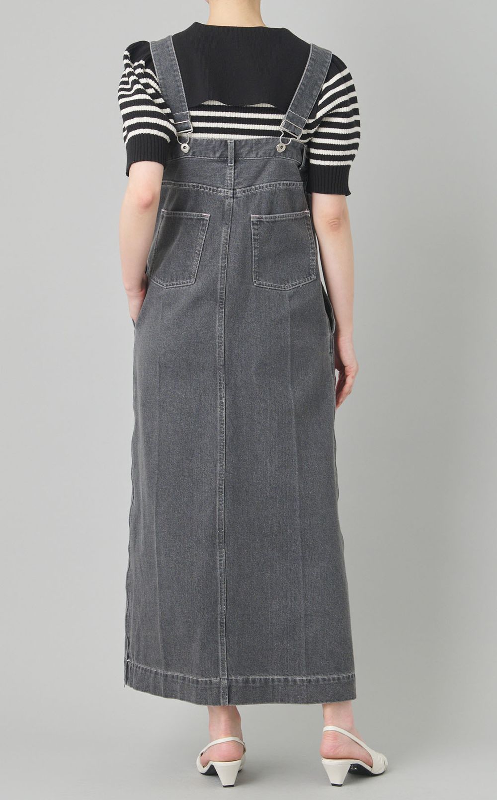 デニムジャンパースカート