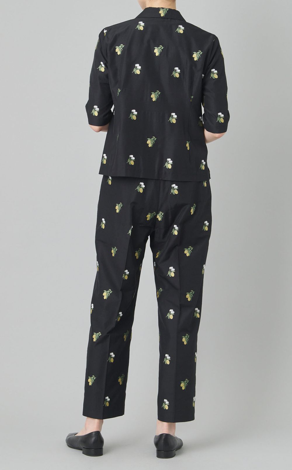 レモンジャガードスリムパンツ