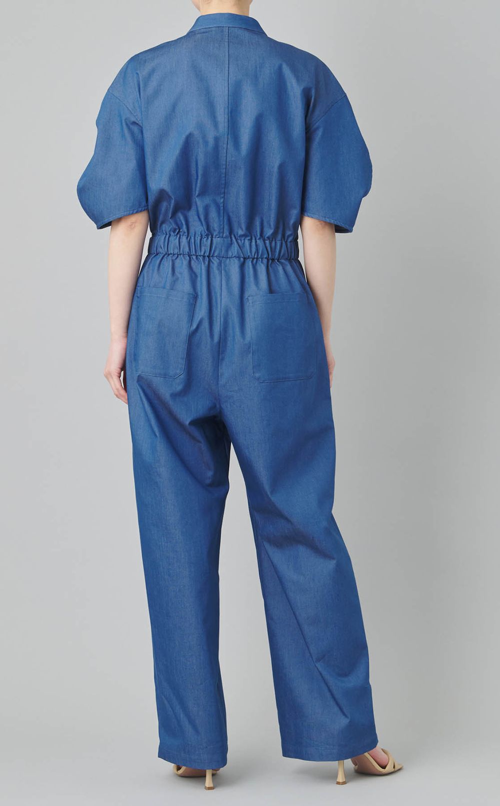 バンドカラーツイルオールインワン