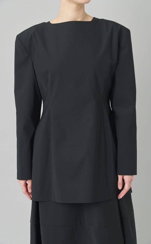 2wayボートネックジャケット