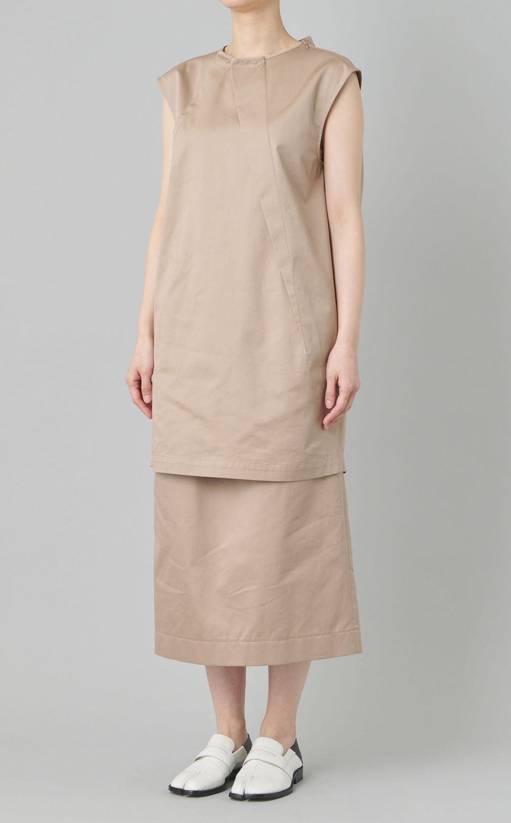 タックデザインスカート